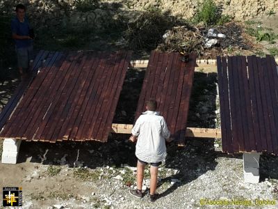 Preparing the roof boards
Keywords: jul15;Casa.Neemia