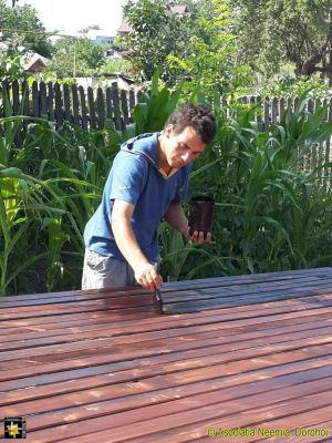 Preparing the roof boards
Keywords: jul15;Casa.Neemia;
