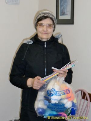 A Romanian Knitter
Wool and needles donated via RoAF
Keywords: Nov12;AN-Office;Knits