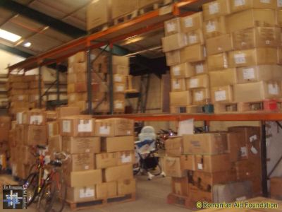 Stack 'em High!
Boxed clothing ready for dispatch at the Swansea Team's Warehouse
Keywords: Jul13;packing;warehouses