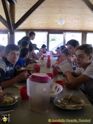 Children's Summer Camp at Voronet
Lunch in progress
Keywords: jun14;Camp2014