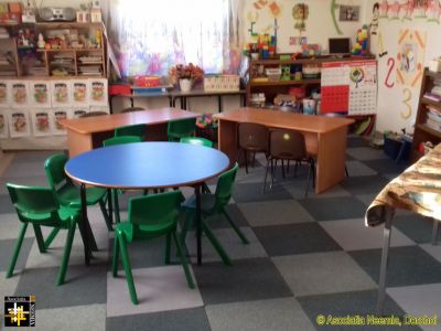 Balinti Kindergarten - the new and the old
Three tables have been donated to replace the previous (brown) units which have falled apart.
Keywords: nov17;School-Balinti