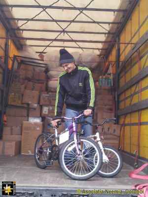 Bicycles for Mihai's Children
Keywords: Oct13