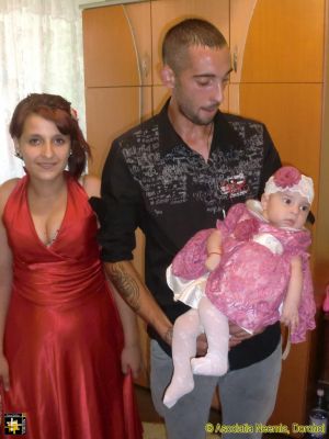 Cristina, Lucian and Melisa
on the occasion of Melisa's baptism
Keywords: jul14;Fam-Dorohoi;