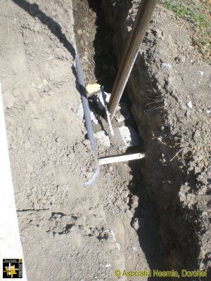 Services record photo
This is one of a series of photos taken to record the position of plumbing and cables prior to them being boxed-in and plastered over.
Keywords: Jul16;Casa.Neemia