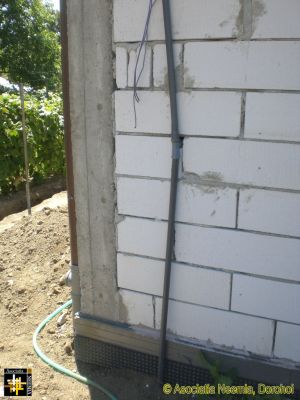 Services record photo
This is one of a series of photos taken to record the position of plumbing and cables prior to them being boxed-in and plastered over.
Keywords: Jul16;Casa.Neemia