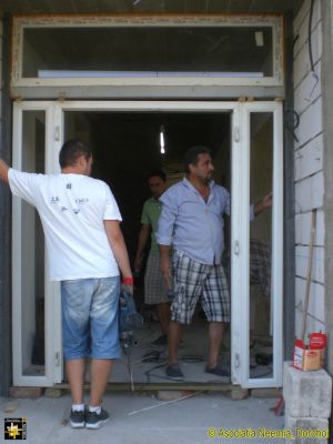 Casa Neemia - new front door
Keywords: Sep16