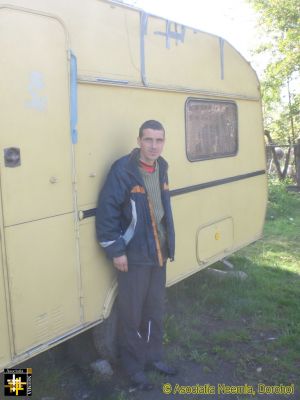 Mihai
Mihai was homeless but now lives in a caravan at the warehouse pending permanent accommodation.
Keywords: may17