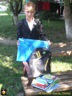 Ciprian gets kitted-out for school
Pupils at junior and higher schools are expected to provide their own stationery and materials, and to carry them with them each day.
Keywords: Sep17;pub1710o