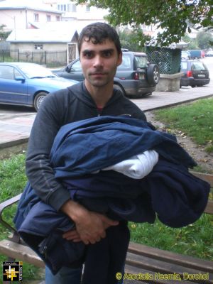 Alin receives some warm clothing
Keywords: Sep17