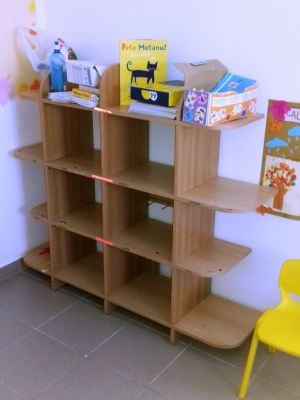 Classroom furniture
Shelving unit , surplus to another organisation's needs, refurbished by AN and donated to a village school.
Keywords: sep20;furniture;Schools;pub2103m