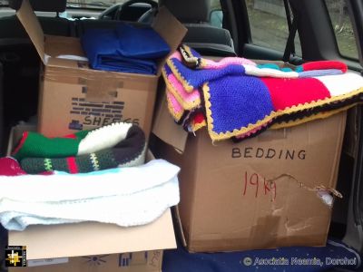 Knitted Blankets and Bedding
Knitted Blankets and Bedding en route for sharing with refugees
Keywords: mar22;knits;pub2203m