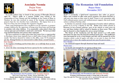 RoAF & AN News,  November 2025
You may read the Prayer Notes here.
Keywords: pub2511n;nov25