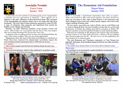 RoAF & AN News,  January 2026
You may read the Prayer Notes here.
Keywords: pub2601j;jan26